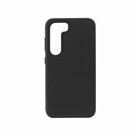 Prio Protective Hybrid Cover - хибриден кейс с най-висока степен на защита за Samsung Galaxy S23 (черен)