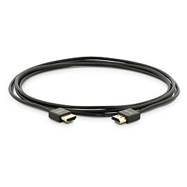 LMP Super Slim 4K HDMI 2.0 Male To HDMI Male Cable - 4K HDMI към HDMI кабел (200 см) (черен)