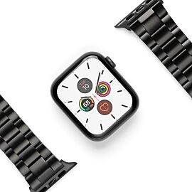 Ringke Metal One Classic Band - стоманена каишка за Apple Watch 42мм, 44мм, 45мм, Ultra 49мм (черен)
