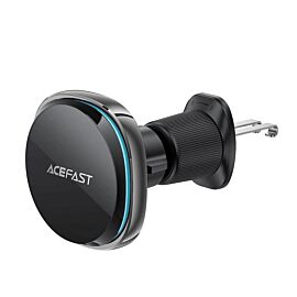 Acefast D31 Magnetic Fast Wireless Vent Car Holder 15W - поставка за радиаторa на кола с безжично зареждане за iPhone с Magsafe (черен)