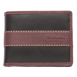 Мъжки портфейл SILVER FLAME - винено червен SFT0934