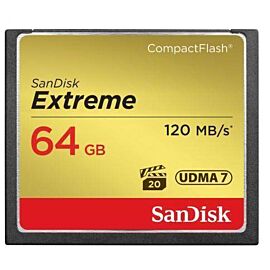 Карта памет SANDISK Extreme® CompactFlash® Memory Card 64Gb