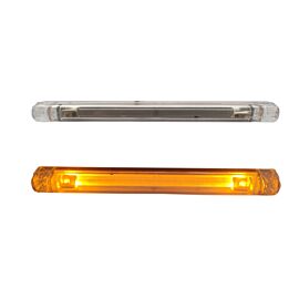 Оранжев LED габарит/контурна светлина – 6 Диода 24V 240 mm  MAR1041