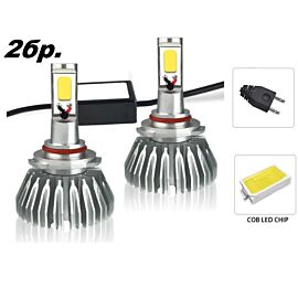 2бр. Комплект ЛЕД LED 24W 3000lm диодни Крушки H7 12V 24V  KRU011