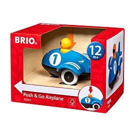 Brio играчка за бутане самолет 30264