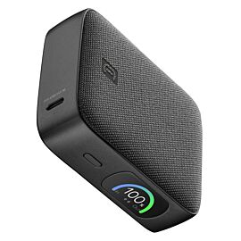 Cellularline Външна батерия 10000 mAh 45W TFT дисплей черна 15424