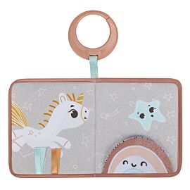 Tiny Love Мека книжка TINY LOVE Where Do I Travel book Unicorn Wonderlands, 3м+