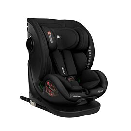 Kikkaboo Стол за кола 40-150 см i-View i-SIZE Black 31002100032