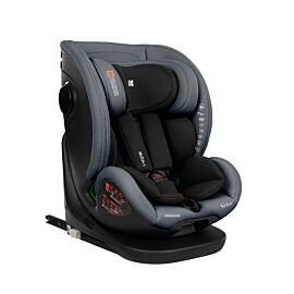 Kikkaboo Стол за кола 40-150 см i-View i-SIZE Dark Grey 31002100033