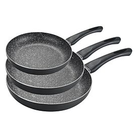 Тигани комплект MR-3468 NEW 20cm, 24cm, 28cm