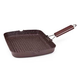Тиган грил Muhler Mia MR-3419M 34x24cm, шоколад