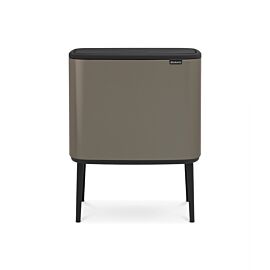 Кош за смет Brabantia Bo Touch 11+23L, Platinum