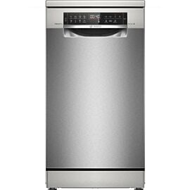 Съдомиялна  Bosch SPS6EMI21E, 10 комплекта, AquaStop, HomeConnection, 45 см, Инокс