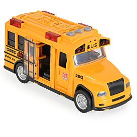 Jin Jia Toys Училищен автобус със звук и светлина 666-26Q