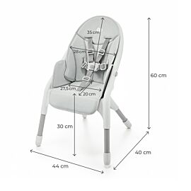 Kinderkraft DINNLY столче за хранене