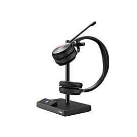 Yealink WH62 DECT стерео слушалки, Bluetooth, MS, черен 1308001