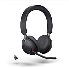 Jabra Evolve2 65 MS Stereo, Link380 USB-C, черни 26599-999-899