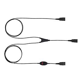 Jabra Y-надзорен кабел w/mute QD-2xQD 8800-02-01