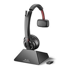 HP Poly SAVI 8210 UC MS USB Mono DECT Слушалка с микрофон (209212-02) 8D3F1AA