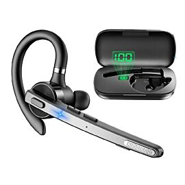 Axtel BT45 ултралека Bluetooth слушалка с двоен микрофон и ENC шумопотискане AXH-BT45