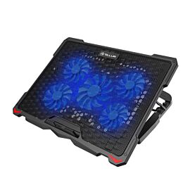 Охладител за лаптоп Tellur Basic, 17.3", 5 вентилатора TLL491111