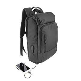 Раница за лаптоп Tellur Business L 17.3" с USB порт - черна TLL611242