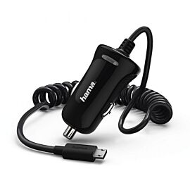 Зарядно устройство Hama 201613/178261 12V/5V 2.4A MICRO USB