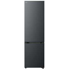 Хладилник с фризер LG GBBSJ2CCEP , 375 l, C , No Frost , Черен инокс