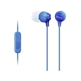 Слушалки с микрофон Sony MDREX15APL , IN-EAR (ТАПИ)