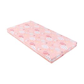 Kikkaboo Матрак Fantasia Plus 60x120x8см Clouds Peach