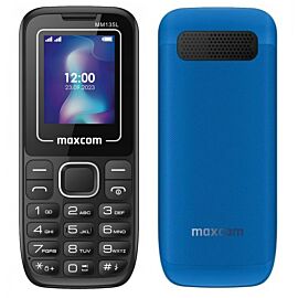 MaxCom GSM MM135 Light телефон с две сим карти, копчета и фенерче