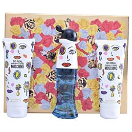 Moschino Cheap and Chic So Real комплект за жени EDT 50 + лосион за тяло 100 + душ гел 100